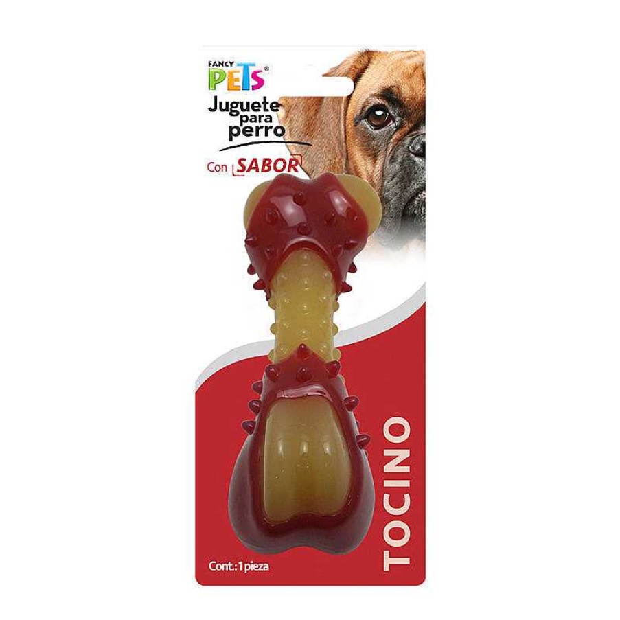 Perro Fancy Pets Mordederas | Hueso Sabor Tocino Mediano