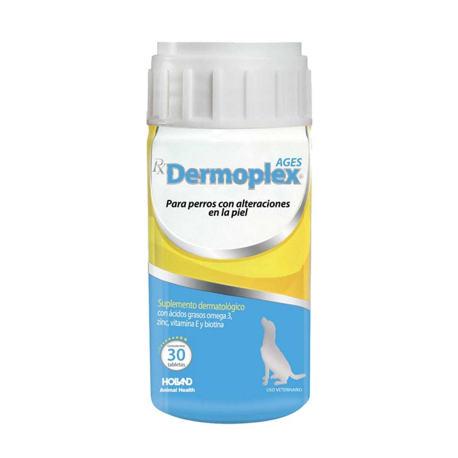 Perro Holland Vitaminas | Suplemento Para Perros Dermoplex Ages