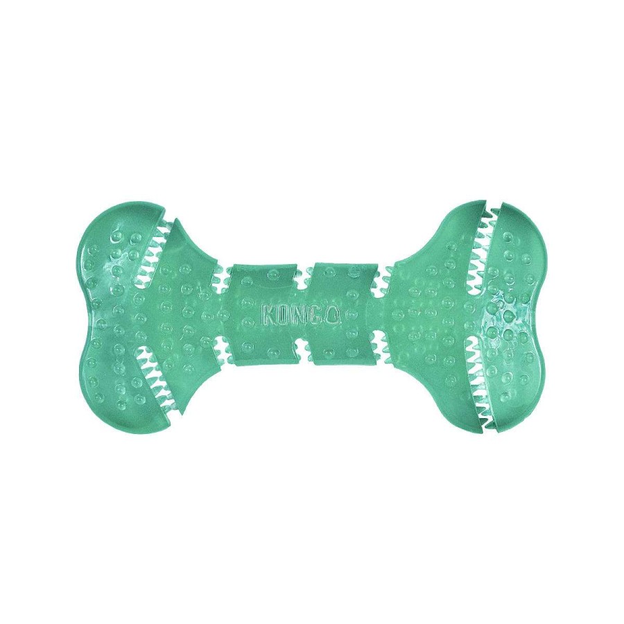 Perro Kong Mordederas | Juguete Para Perro Hueso Dental Squeezz Kong