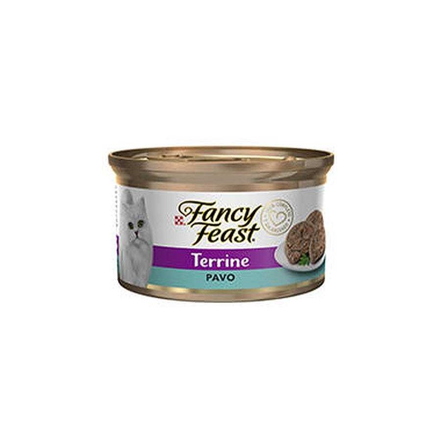 Gato Fancy Feast Alimento H Medo | Alimento Enlatado Para Gato Terrine De Pavo Fancy Feast (Individual)