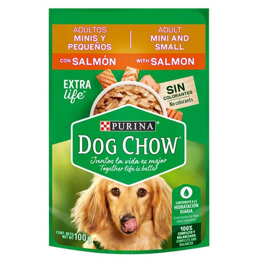 Perro Dog Chow Alimento H Medo | Purina Dog Chow Adulto Raza Peque A Salmon 20 Pouches Alimento H Medo