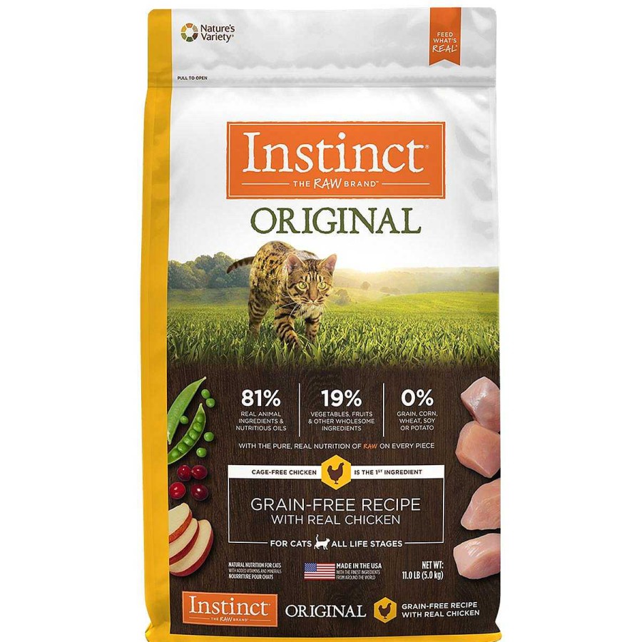 Gato Instinct Alimento Seco | Alimento Para Gato Nature'S Variety Instinct Pollo