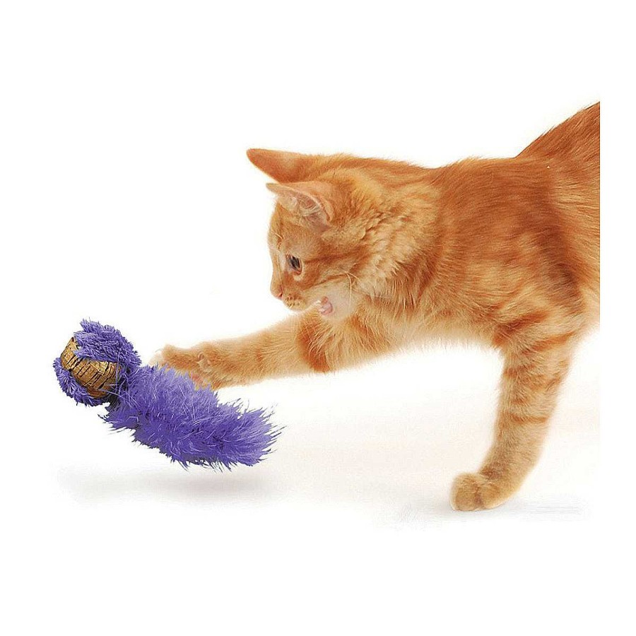 Gato Kong Peluches | Juguete Para Gato Cork Ball Kong