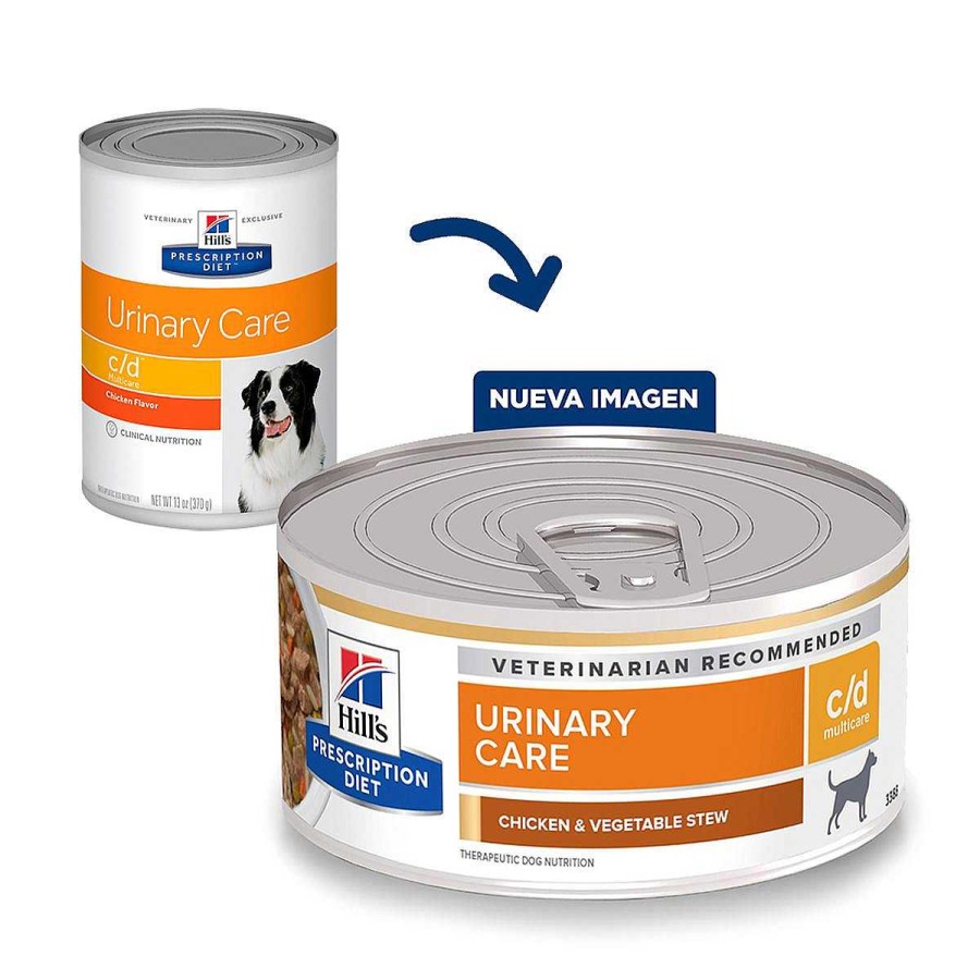 Perro Hill's Prescription Diet Alimento H Medo | Alimento H Medo En Lata Para Perro Adulto C/D Multicare Cuidado Urinario Hill'S Prescription Diet 156 G(Individual)