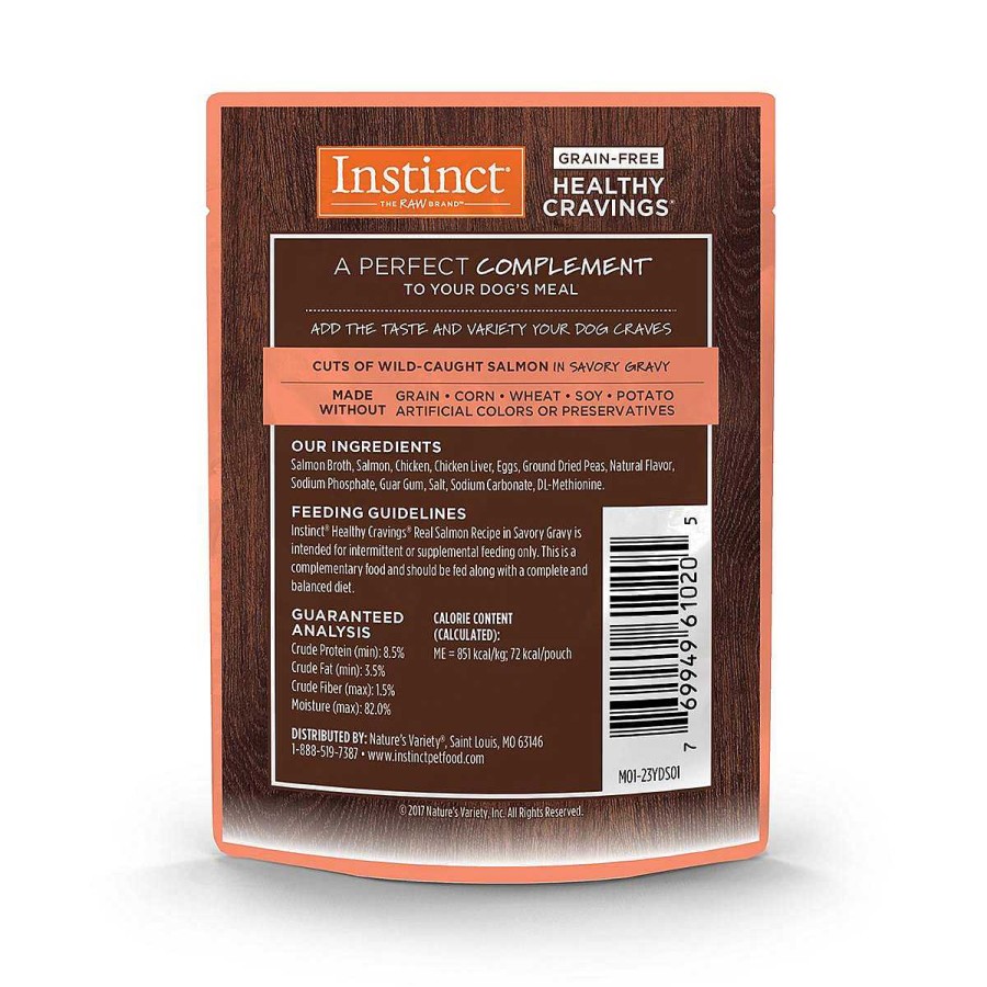 Perro Instinct Alimento H Medo | Alimento En Sobre Instinct Healthy Cravings De Salm N Para Perro 3X2