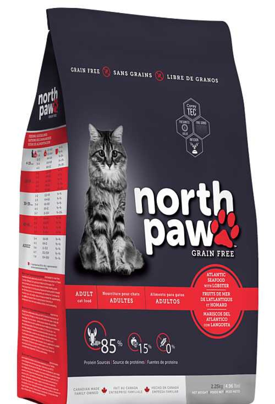 Gato North Paw Alimento Seco | Alimento Para Gato North Paw Atlantic Seafood