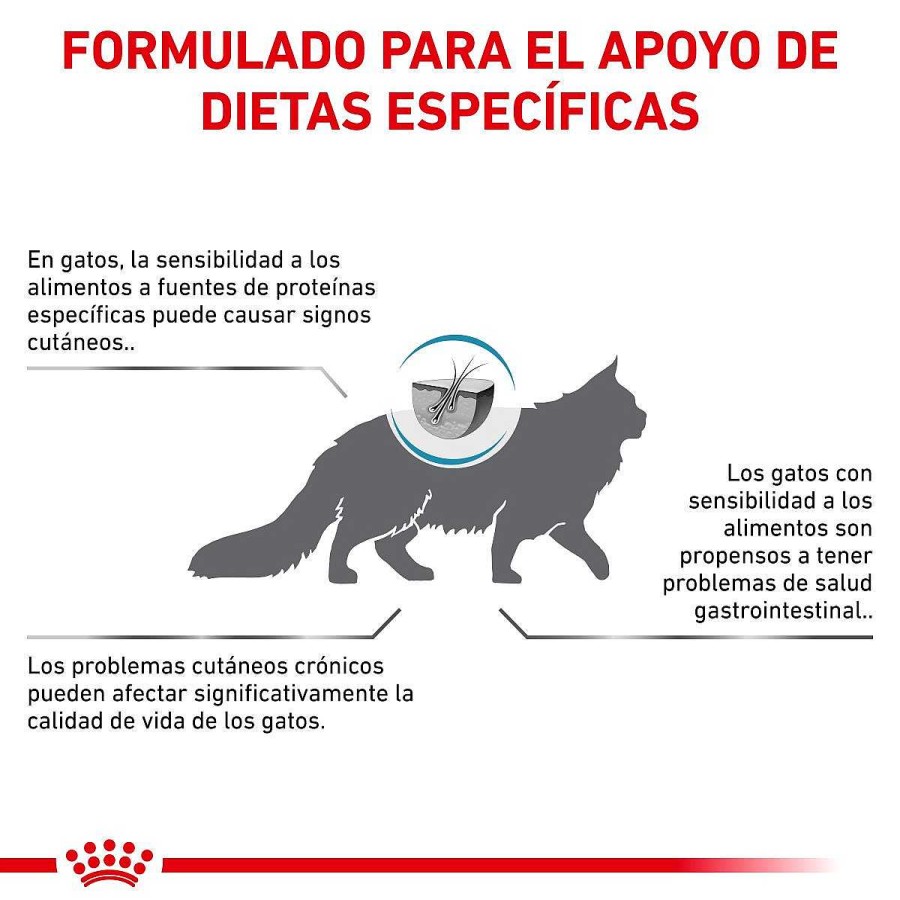 Gato Royal Canin VET Alimento Seco | Alimento Para Gato Adulto Analerg Nicas Royal Canin Vet Anallergenic Feline