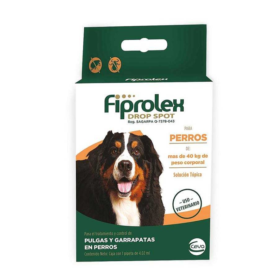 Perro Fiprolex Antipulgas Y Desparasitantes | Pipeta Fiprolex Drop Spot Antipulgas Y Garrapatas