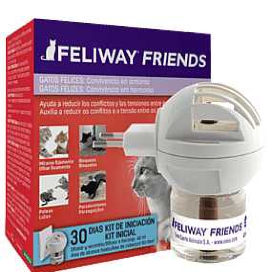 Gato Feliway Cuidados | Difusor Con Recarga Feliway Friends