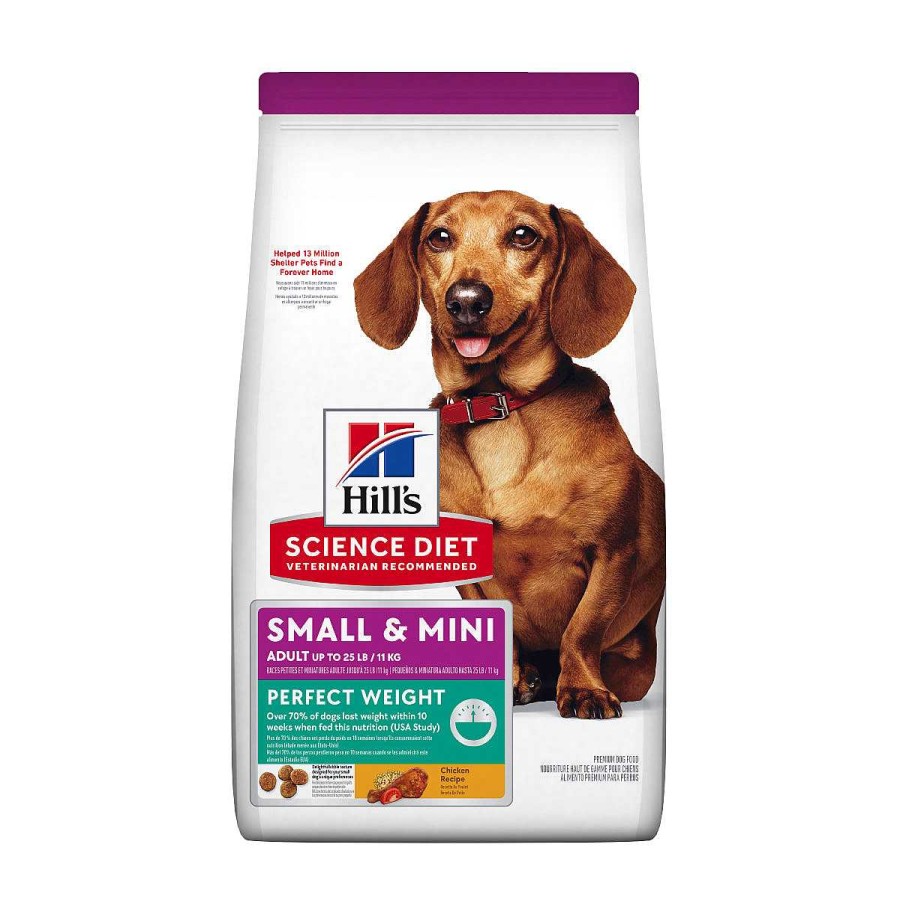 Perro Hill's Science Diet Alimento Seco | Alimento Para Perro Adulto Razas Peque As Control De Peso Small & Mini Perfect Weight Hill'S Science Diet