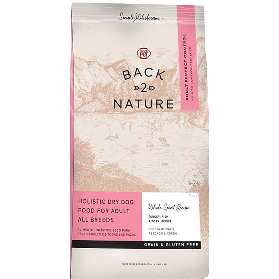 Perro Back 2 Nature Alimento Seco | Alimento Para Perro Adulto Control Perfecto Back 2 Nature