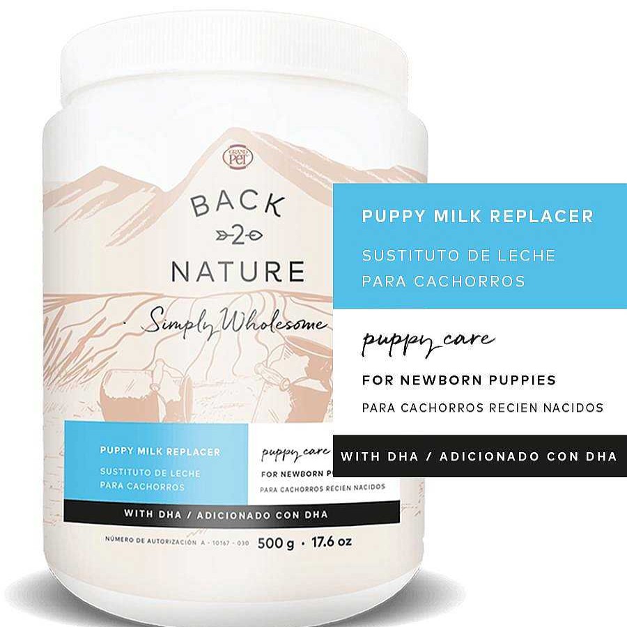 Perro Back 2 Nature Alimento Seco | Sustituto De Leche Con Biber N Para Cachorro Back 2 Nature