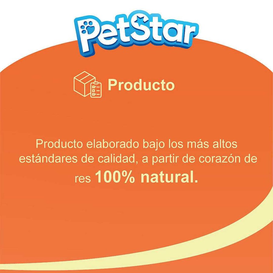 Perro Petstar Naturales | Premios Beefy Heart Bars True Bites