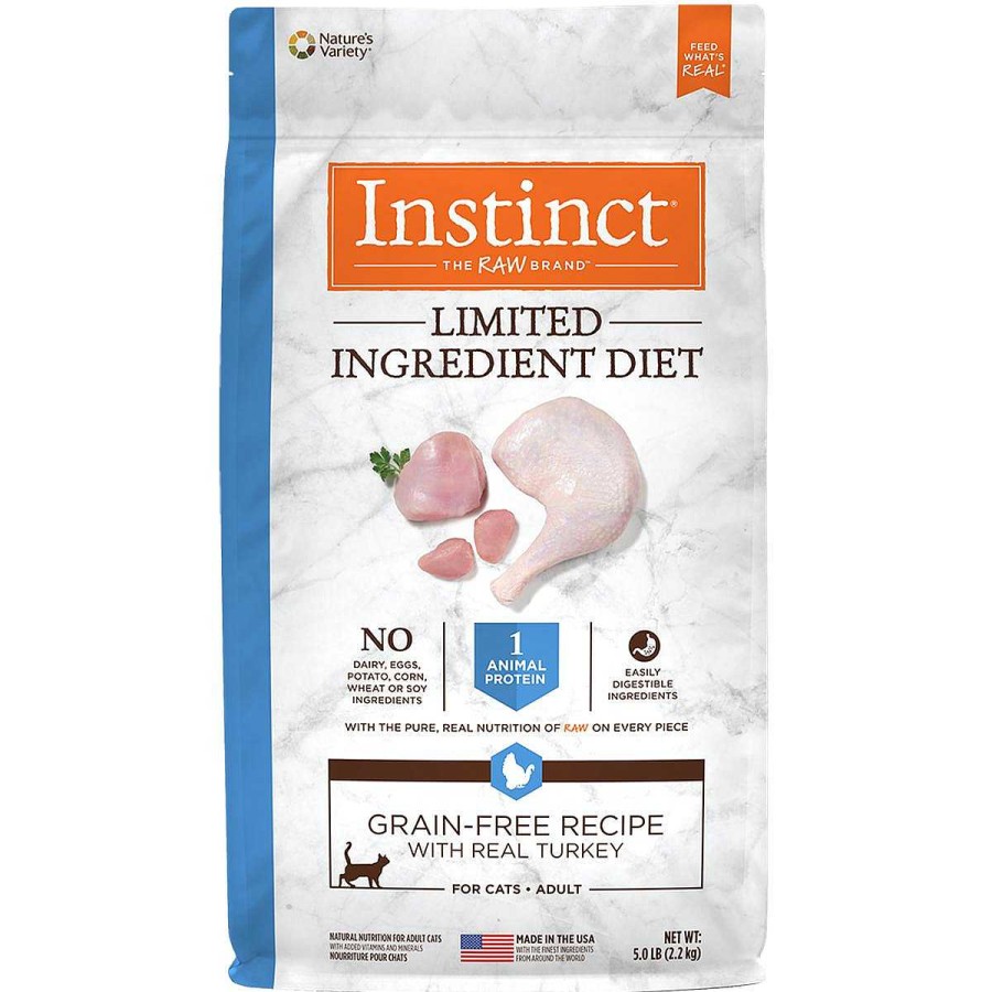 Gato Instinct Alimento Seco | Alimento Para Gato Nature'S Variety Instinct Lid Pavo