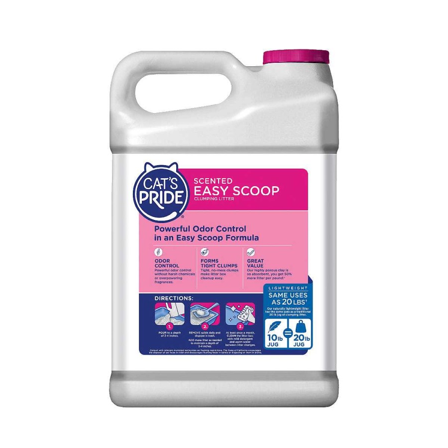 Gato Cats Pride Limpieza | Arena Para Gato Perfumada Cats Pride 4.5 Kg