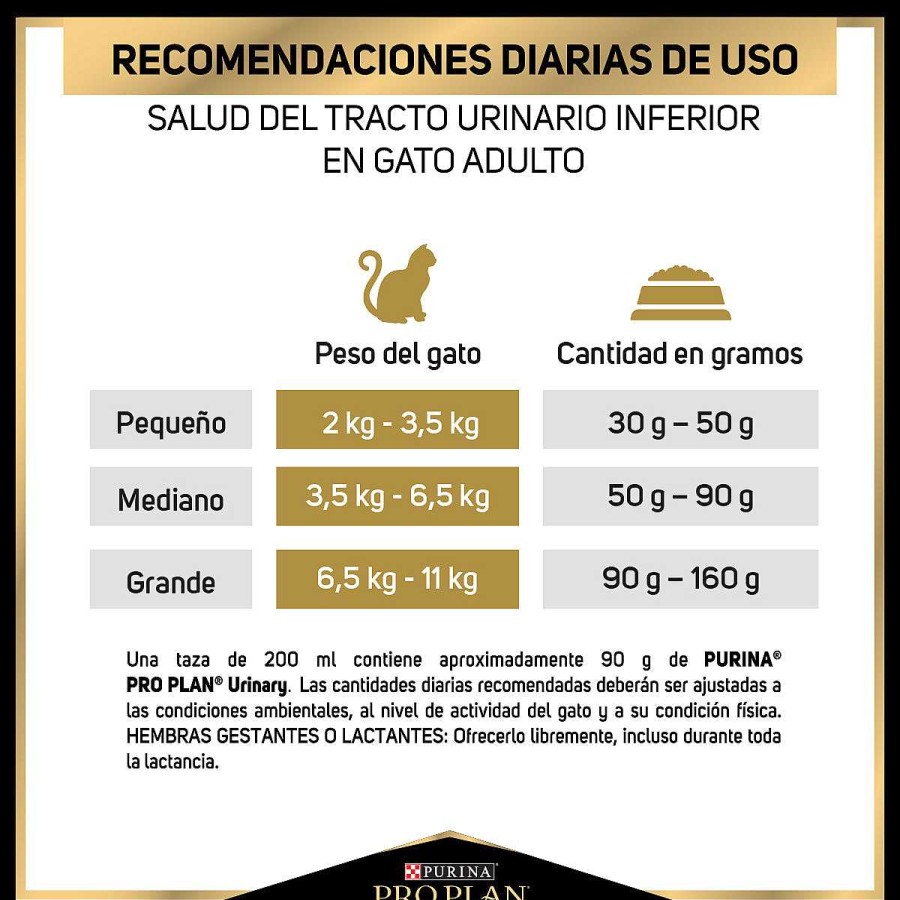 Gato Pro Plan Alimento Seco | Alimento Para Gato Adulto Urinary Cat (Optitrack) Purina Pro Plan