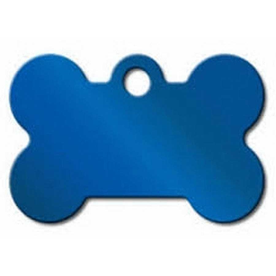 Perro Croquetero Collares Y Correas | Placa De Identificaci N Grabable Para Perro Hueso