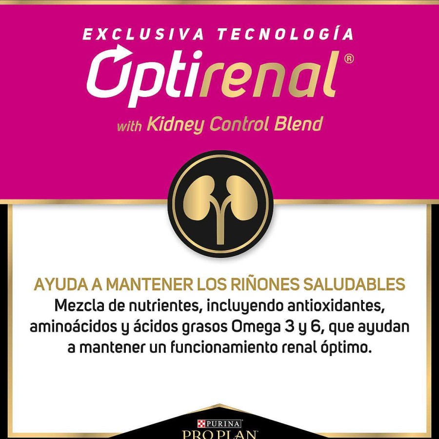 Gato Pro Plan Alimento Seco | Alimento Para Gato Adulto Sterilized (Optirenal) Purina Pro Plan