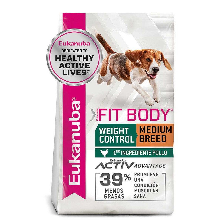 Perro Eukanuba Alimento Seco | Alimento Para Perro Eukanuba Fit Body Medium Breed