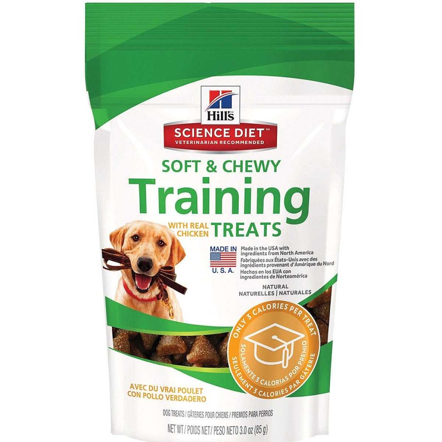 Perro Hill's Science Diet Entrenamiento | Premios Entrenamiento Soft & Chewy Pollo Para Perro Adulto Y Cachorro Hill'S Science Diet 100 G