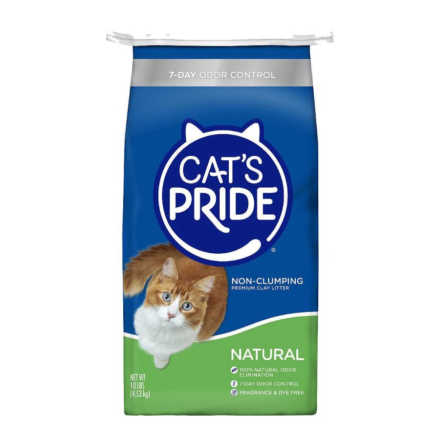 Gato Cats Pride Limpieza | Arena Natural Para Gatos Libre De Fragancia Cats Pride 4.5 Kg