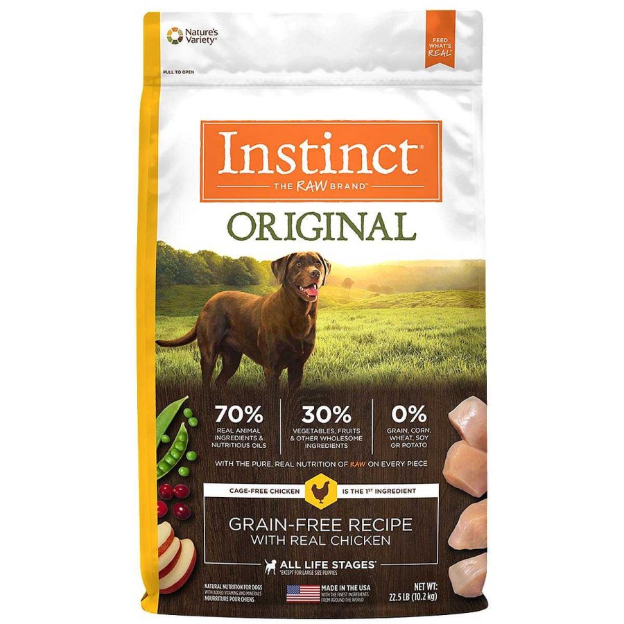 Perro Instinct Alimento Seco | Alimento Para Perro Nature'S Variety Instinct Pollo