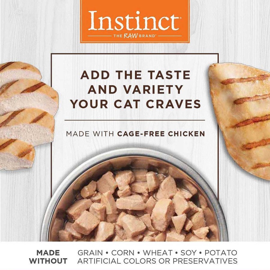 Gato Instinct Alimento H Medo | Alimento En Sobre Instinct Healthy Cravings De Pollo Para Gato 3X2