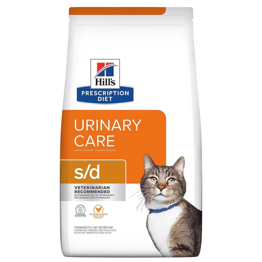 Gato Hill's Prescription Diet Alimento Seco | Alimento Para Gato Adulto S/D Cuidado Urinario Hill'S Prescription Diet