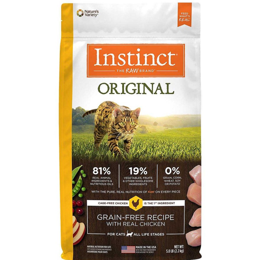 Gato Instinct Alimento Seco | Alimento Para Gato Nature'S Variety Instinct Pollo