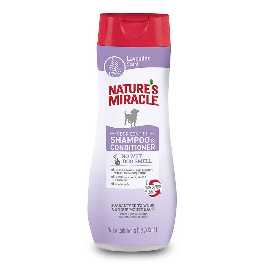 Perro Natures Miracle Est Tica | Shampoo Y Acondicionador Lavanda Para Perro Natures Miracle 473 Ml