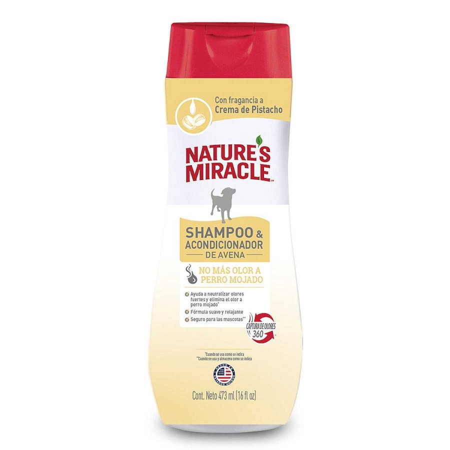 Perro Natures Miracle Est Tica | Shampoo Y Acondicionador De Miel Control De Olores Para Perro Natures Miracle 473Ml