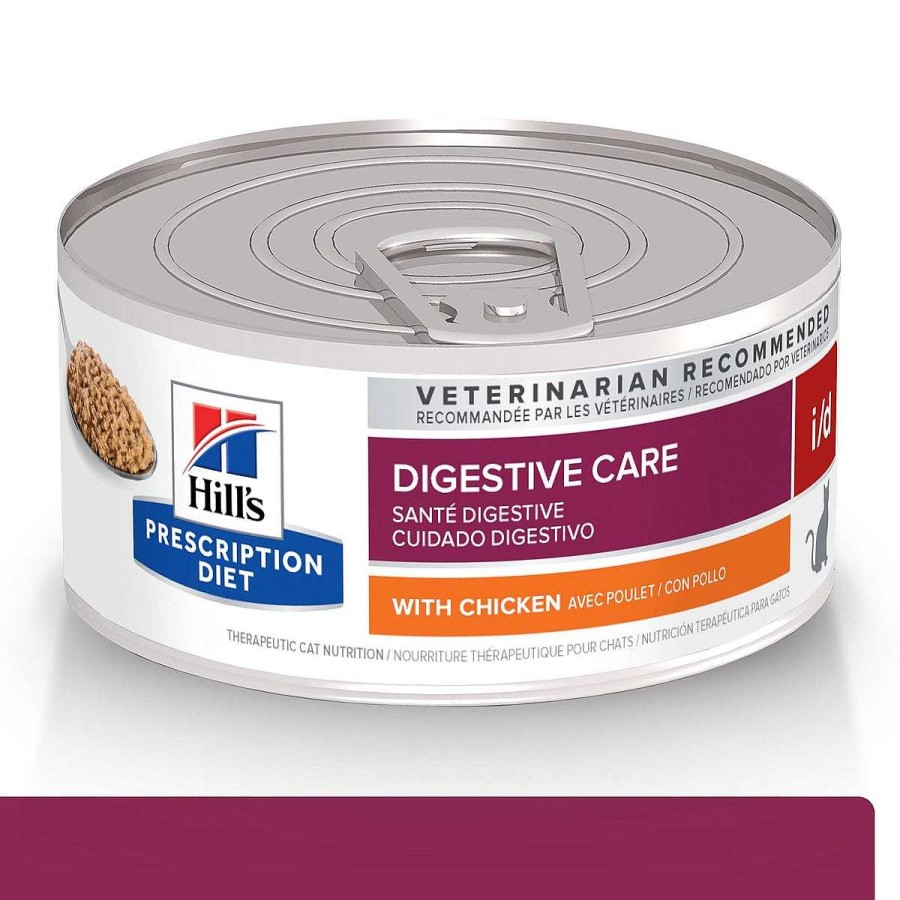 Gato Hill's Prescription Diet Alimento H Medo | Alimento H Medo En Lata Para Gato Adulto I/D Cuidado Digestivo Hill'S Prescription Diet 156 G (Individual)