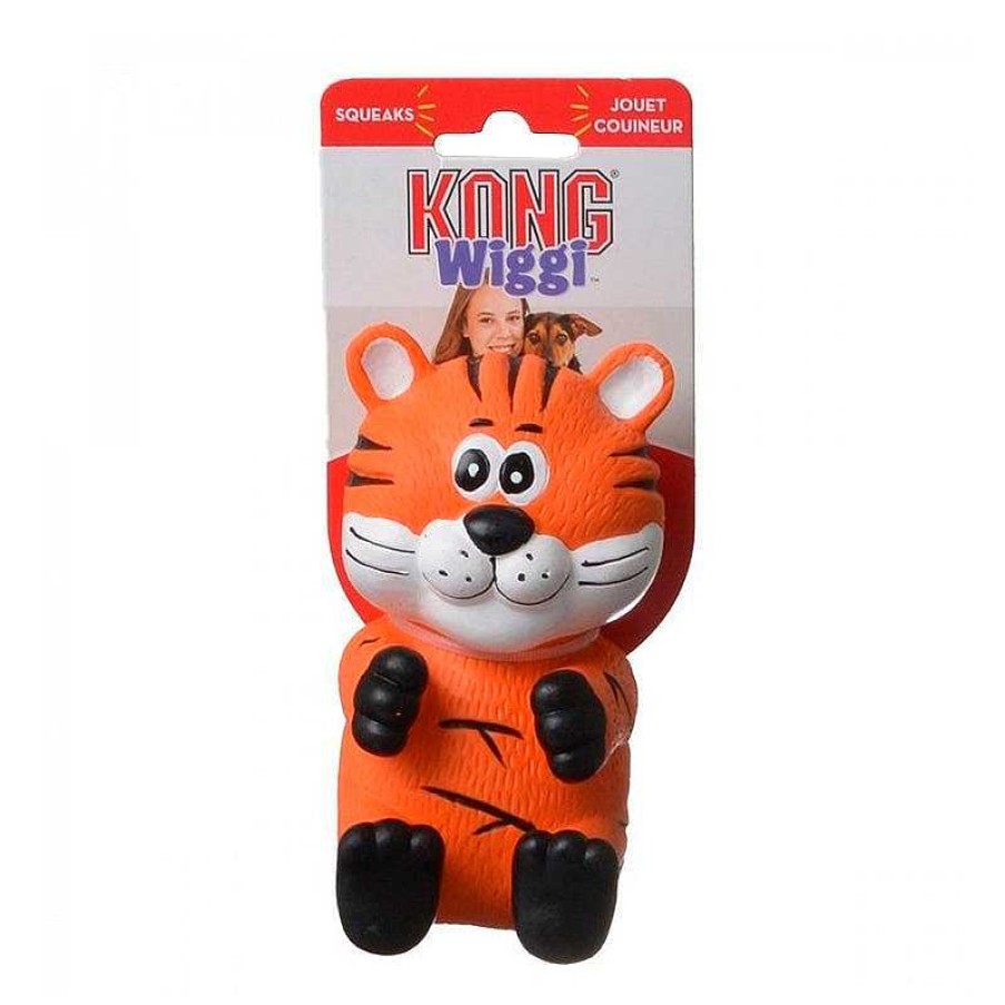 Perro Kong Peluches | Wiggi Tigre Grande 20 Cm