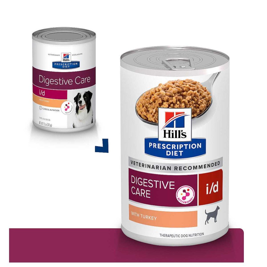 Perro Hill's Prescription Diet Alimento H Medo | Alimento H Medo En Lata Para Perro Adulto I/D Pavo Hill'S Prescription Diet 370 G (Individual)