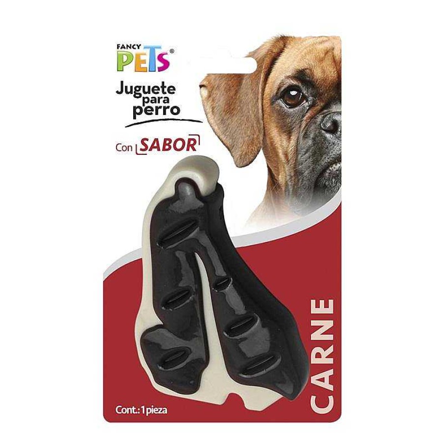 Perro Fancy Pets Mordederas | Juguete Dental Filete Sabor Carne Fancy Pets