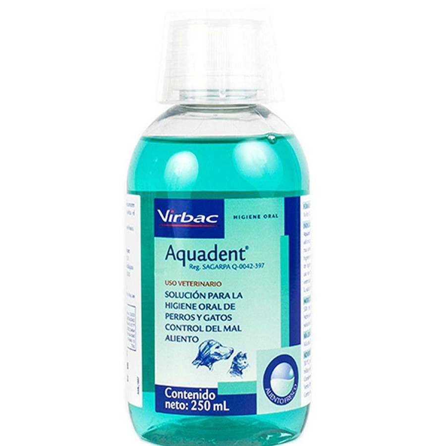 Perro Virbac Salud Dental | Refrescante Bucal Aquadent Virbac