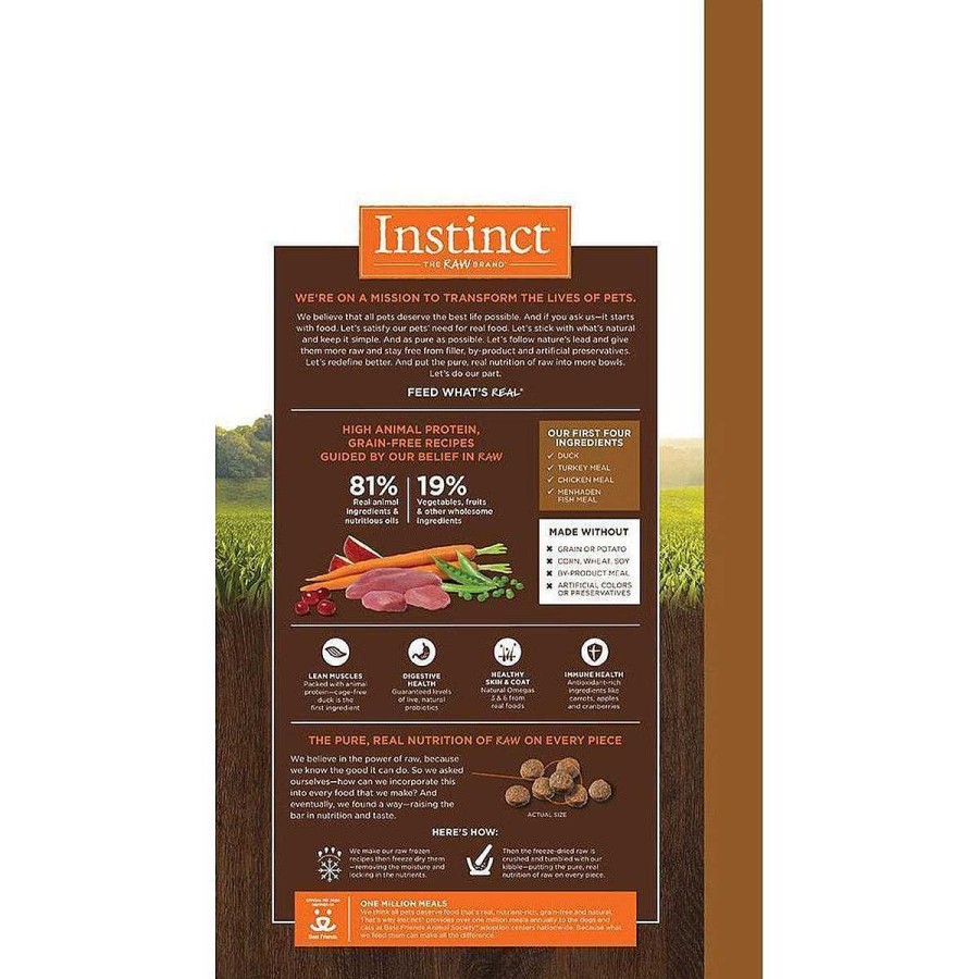 Gato Instinct Alimento Seco | Alimento Para Gato Nature'S Variety Instinct Pato