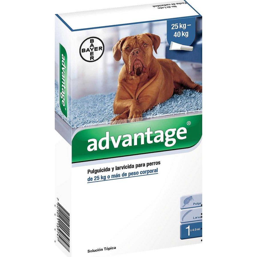 Perro Bayer Antipulgas Y Desparasitantes | Pipeta Antipulgas Advantage