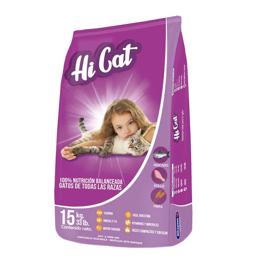 Gato Hi Cat Alimento Seco | Alimento Para Gato Adulto Hi Cat