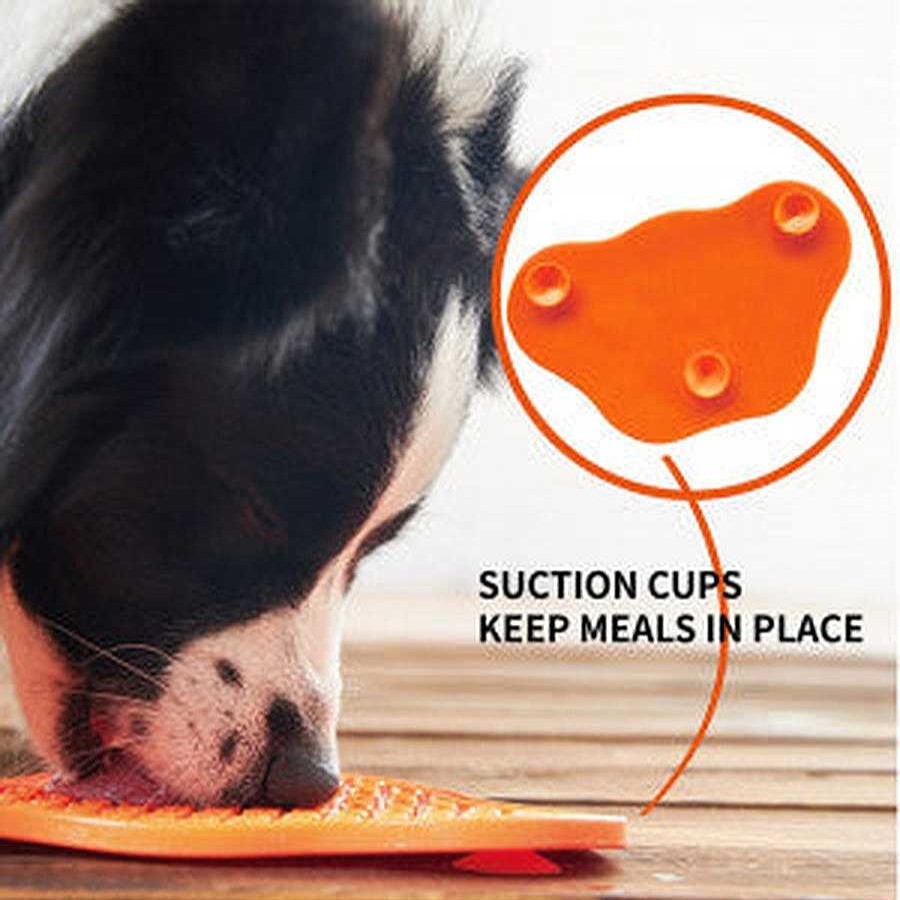 Perro Pet Dream House Platos Y Bebederos | Tapete Paw Lick Pad Slow Feeder