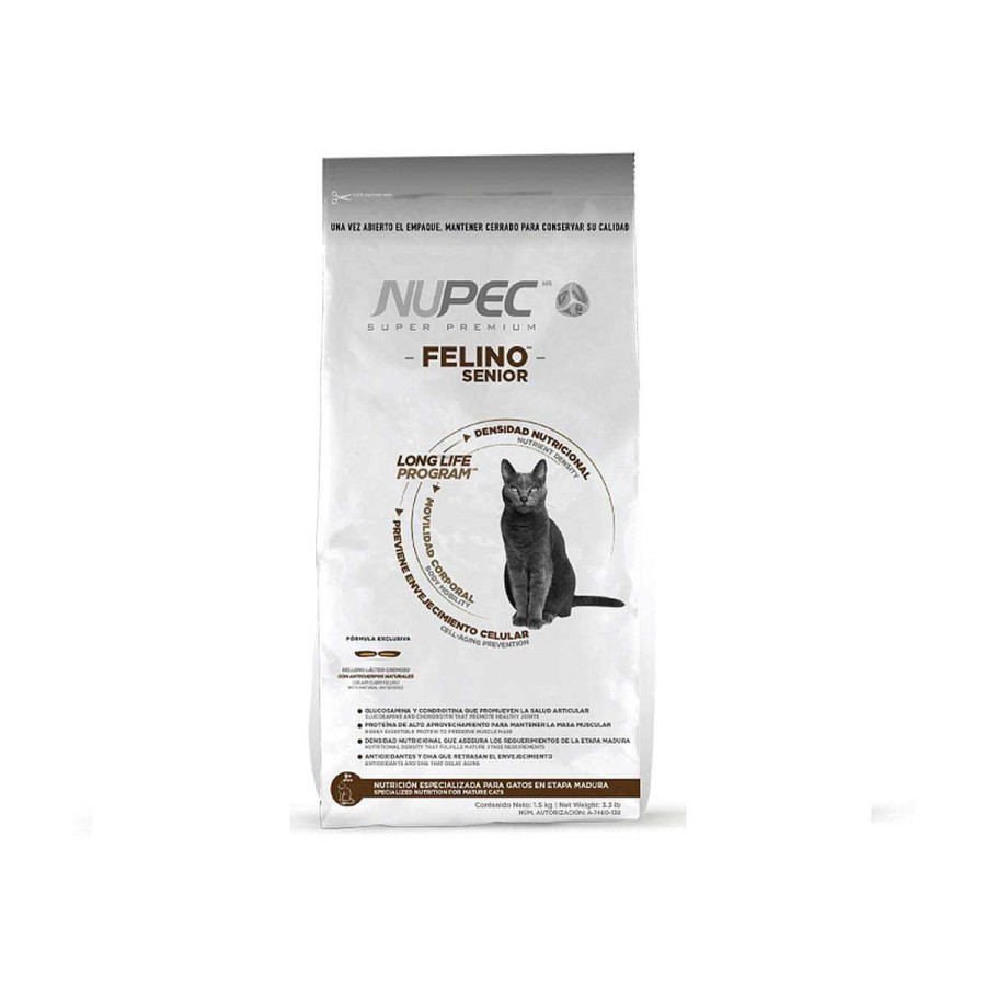 Gato Nupec Alimento Seco | Alimento Para Gato Senior Nupec