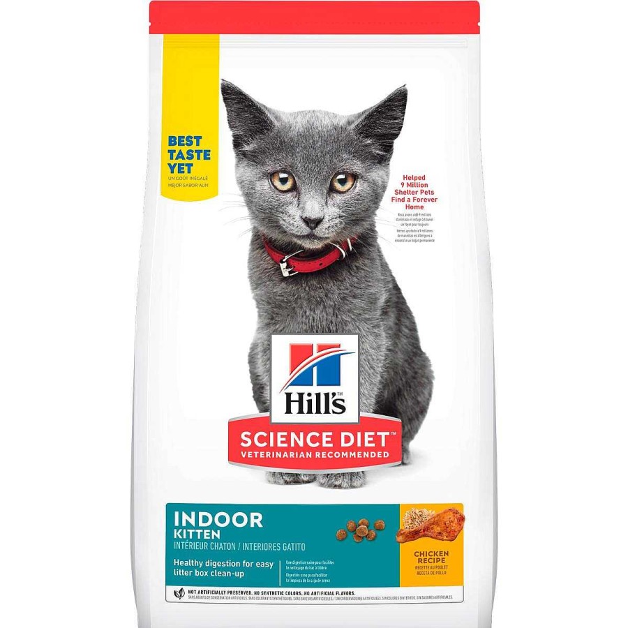 Gato Hill's Science Diet Alimento Seco | Alimento Para Gatito De Interior Kitten Indoor Hill'S Science Diet