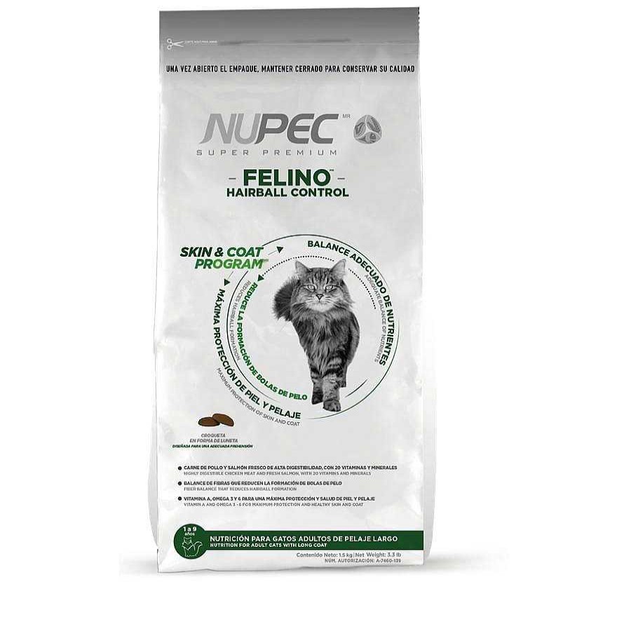 Gato Nupec Alimento Seco | Alimento Para Gato Adulto Hairball Control Nupec