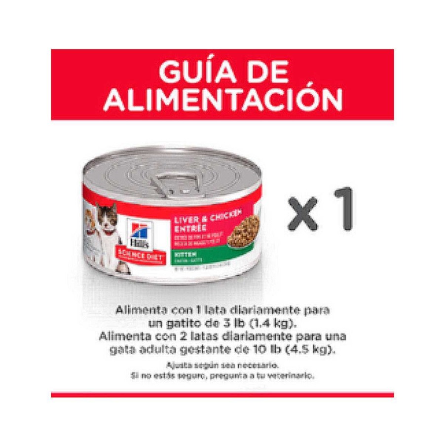 Gato Hill's Science Diet Alimento H Medo | Alimento H Medo En Lata Para Gatito Hill'S Science Diet 156 G (Individual)