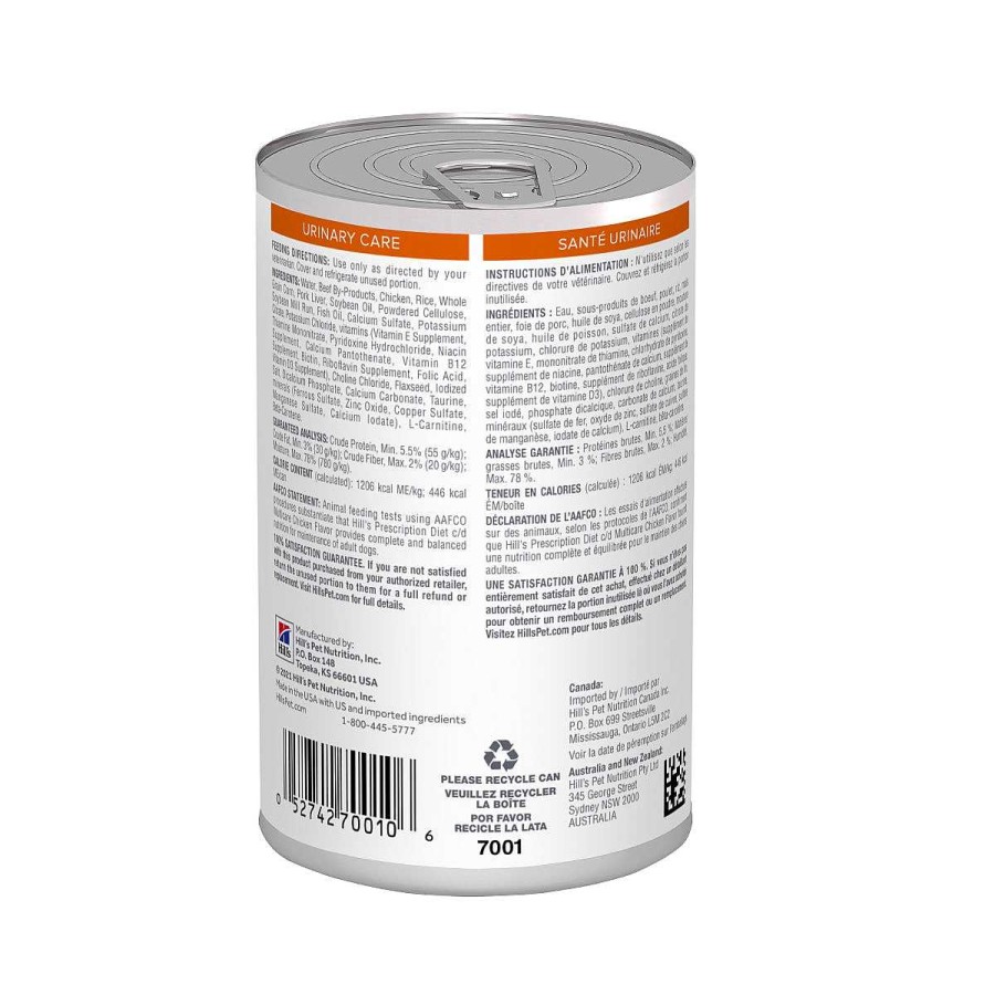 Perro Hill's Prescription Diet Alimento H Medo | Alimento H Medo En Lata Para Perro Adulto C/D Hill'S Prescription Diet 370 G (Individual)