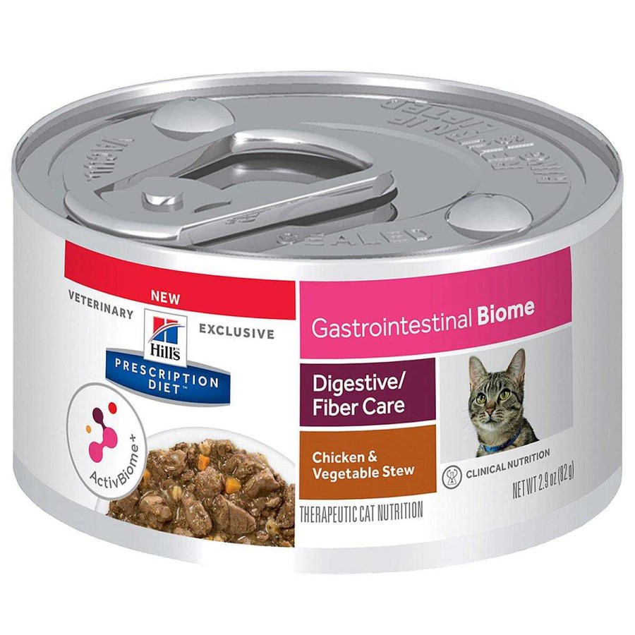 Gato Hill's Prescription Diet Alimento H Medo | Alimento H Medo En Lata Para Gato Adulto Gastrointestinal Biome Hill'S Prescription Diet 82 G