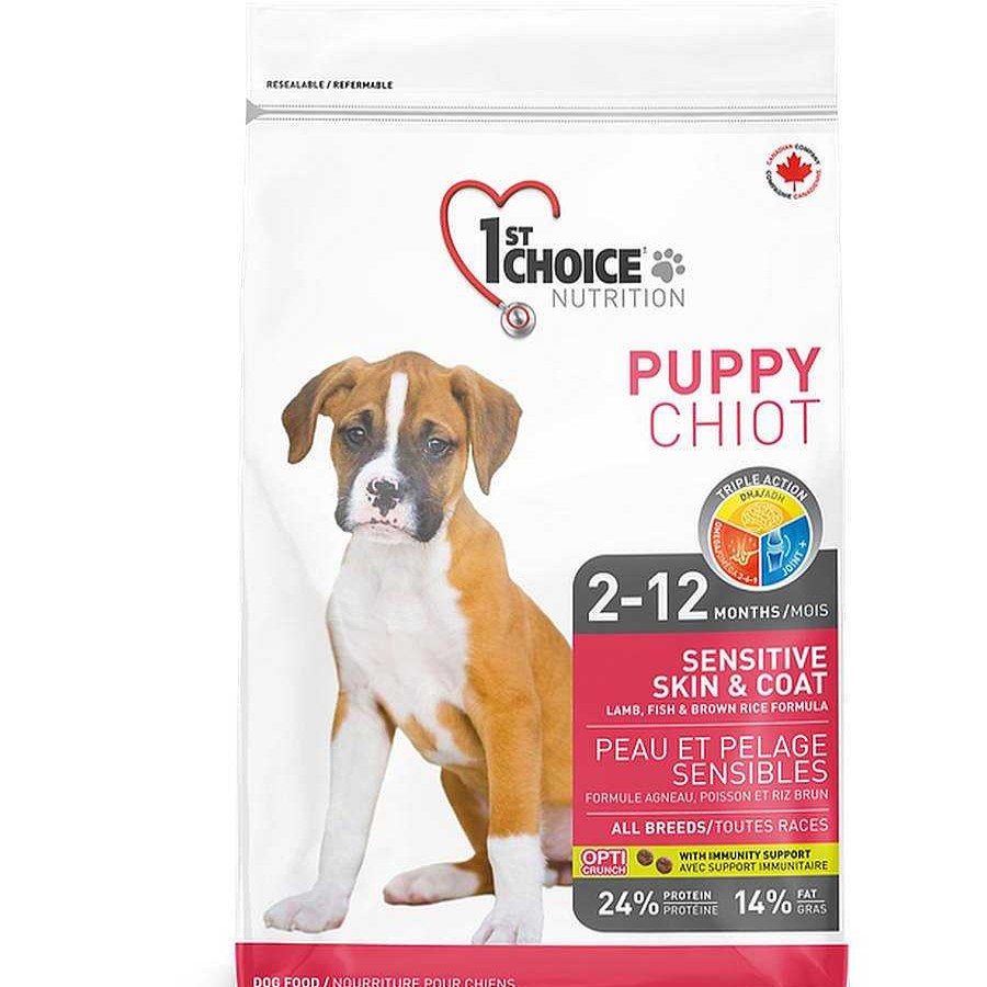 Perro 1st Choice Alimento Seco | Alimento Puppy All Breed Skin & Coat Lamb 1St Choice