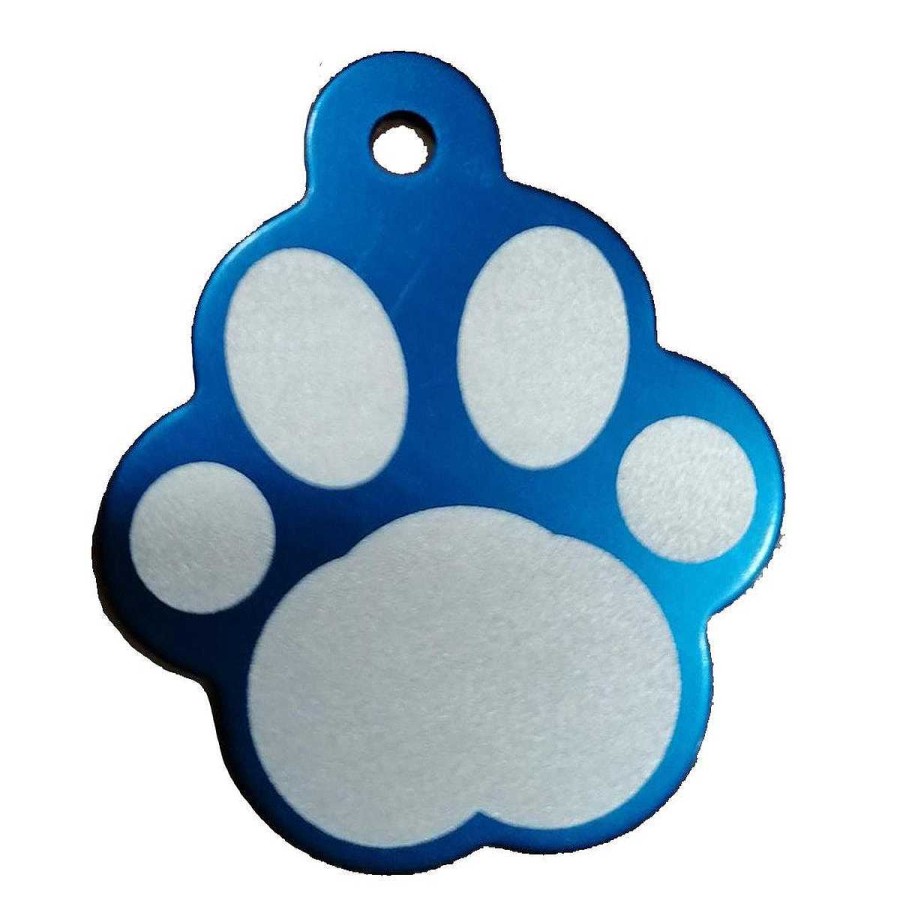 Perro Croquetero Collares Y Correas | Placa De Identificaci N Grabable Huella