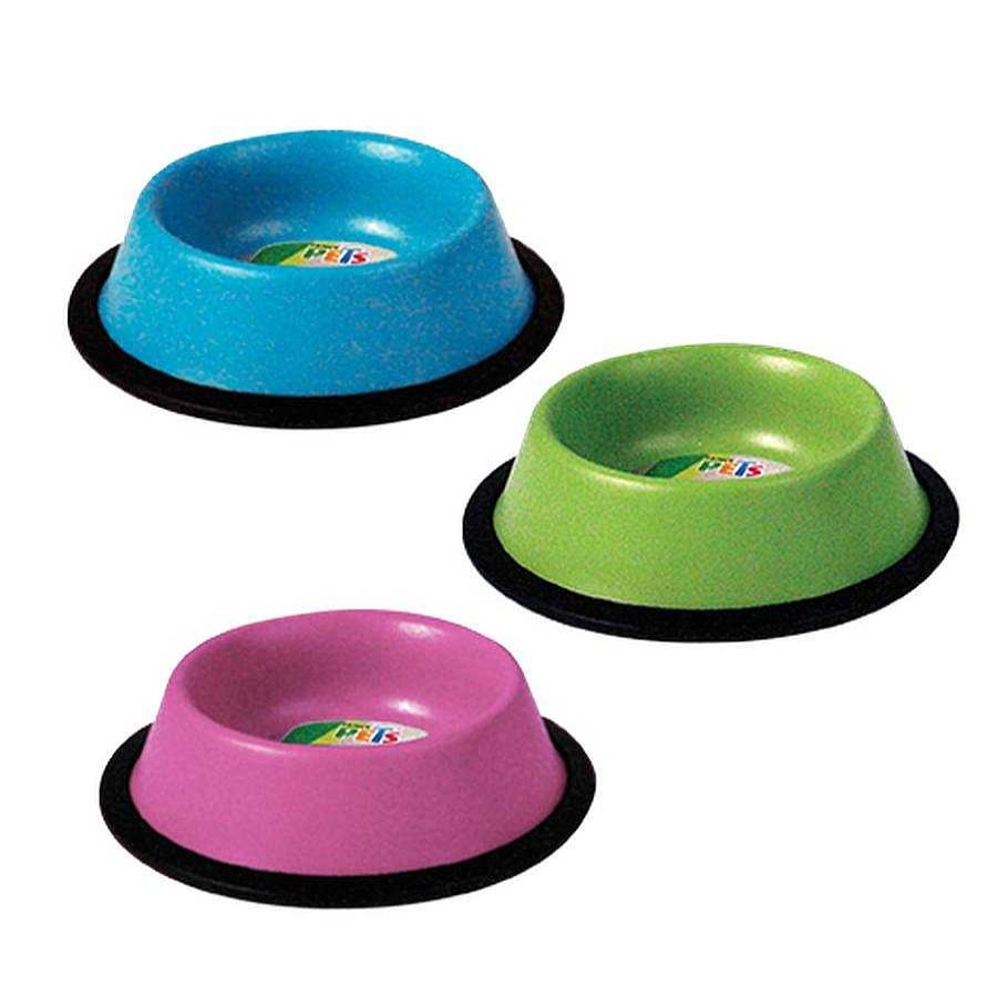 Perro Fancy Pets Platos Y Bebederos | Plato De Acero Inoxidable Colors Fancy Pets