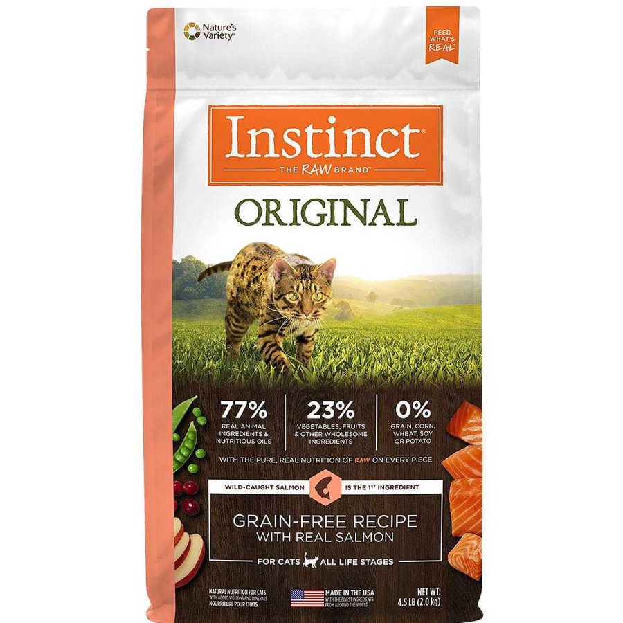 Gato Instinct Alimento Seco | Alimento Para Gato Nature'S Variety Instinct Salm N